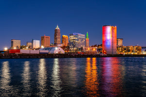 Downtown Cleveland From Wendy Park