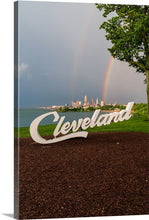 Load image into Gallery viewer, Rainbow over Cleveland