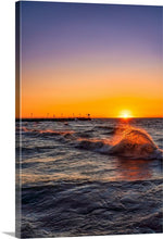 Load image into Gallery viewer, Waves at Miller Road Park Pier - Avon Lake, OH