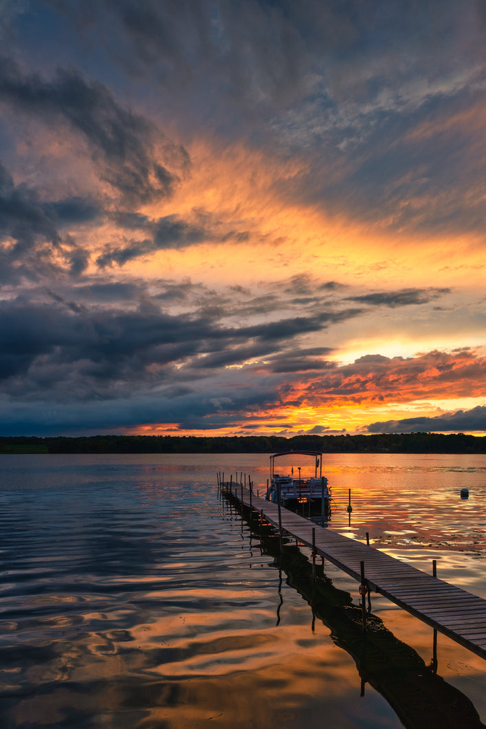 Sunset in Chippewa Lake