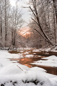 Winter Sunrise in Cuyahoga Valley National Park