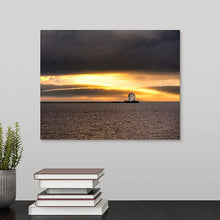 Load image into Gallery viewer, The Passing of the Storm - Lorain Harbor Lighthouse