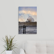 Load image into Gallery viewer, Waving In - Cleveland Harbor West Pierhead Lighthouse