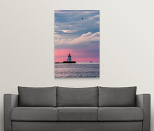 Load image into Gallery viewer, The Calm Before - Cleveland Harbor West Pierhead Lighthouse