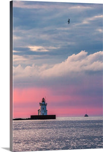 The Calm Before - Cleveland Harbor West Pierhead Lighthouse