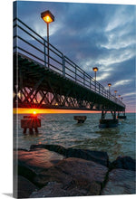 Load image into Gallery viewer, Sunset at Edgewater Pier - Cleveland