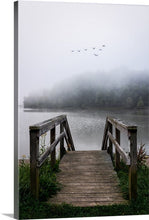 Load image into Gallery viewer, A foggy morning at Cleveland Metroparks Hinckley Reservation
