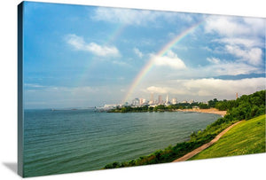 Rainbow over Cleveland - July 2021